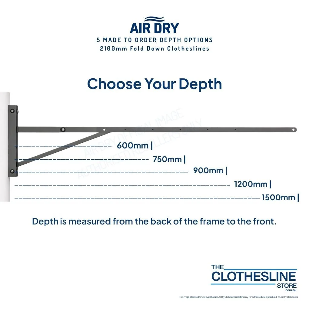 Air Dry 2100 Clothesline - Made To Order - Image 6