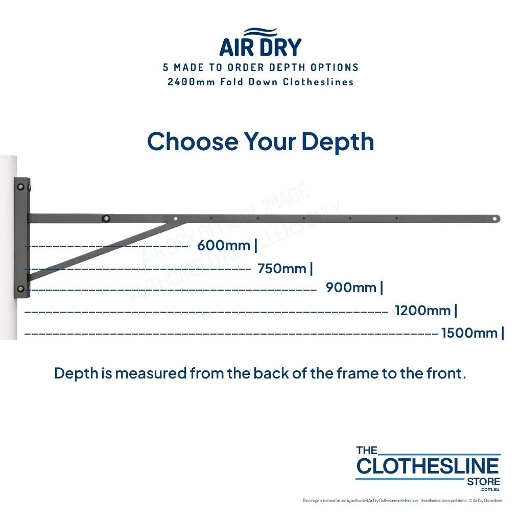 Air Dry 2400 Clothesline - Made To Order - Image 6