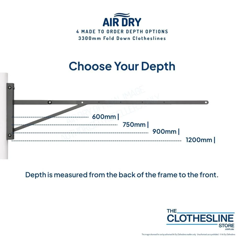 Air Dry 3300 Clothesline - Made To Order - Image 6
