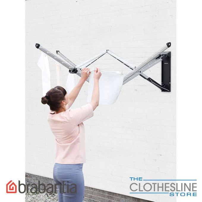 Brabantia WallFix 24m Fold Away Clothesline with Weatherproof Cover - Image 3