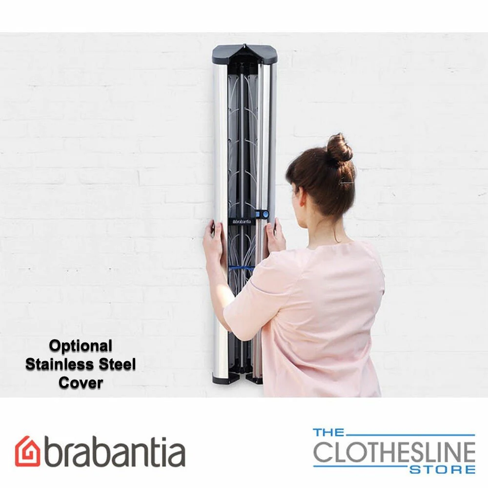 Brabantia WallFix 24m Fold Away Clothesline with Weatherproof Cover - Image 7