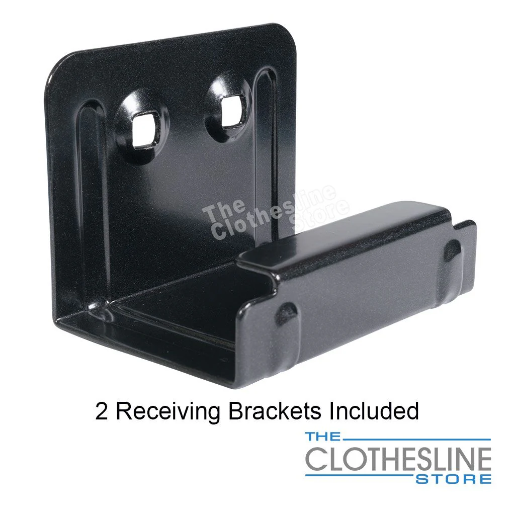 Daytek 6 Line Retractable Clotheslines (Black) - Image 3