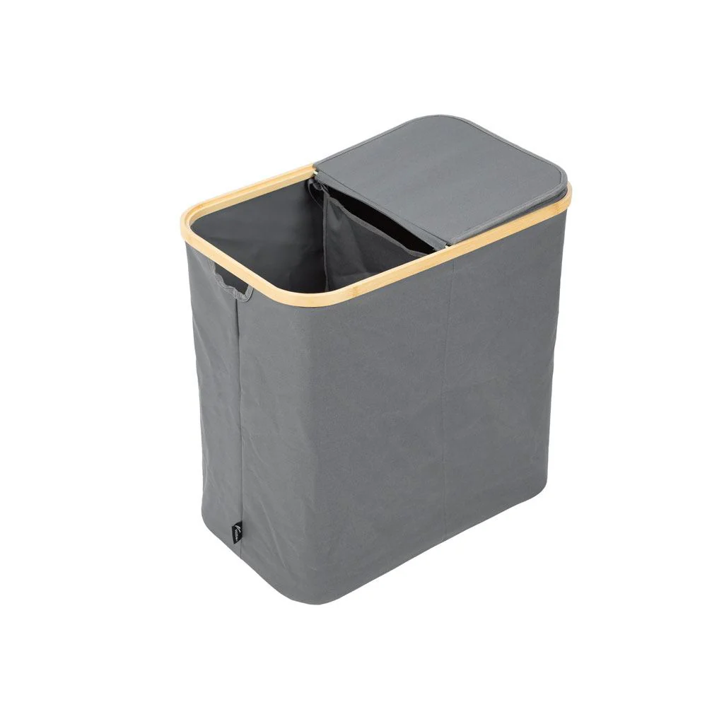 Foldable Bamboo Laundry Hamper - Image 4