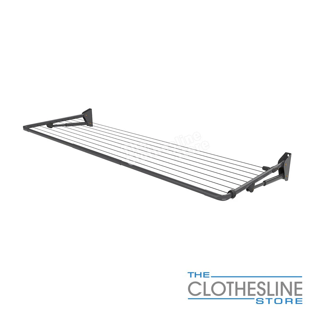 Hills Compact Fold Down Clothesline | 2.4m Wide | 19m Drying Space - Image 7
