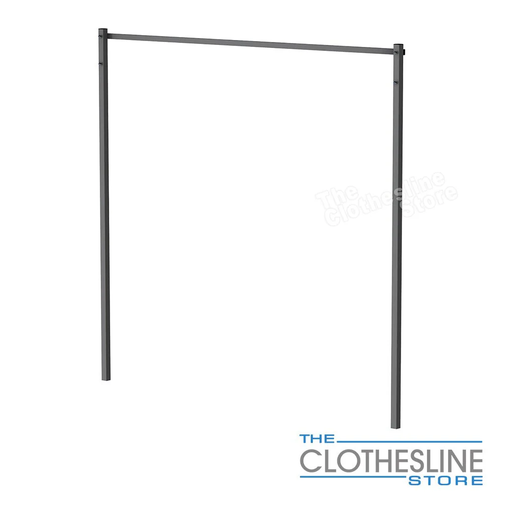 Hills Compact Fold Down Clothesline | 2.4m Wide | 19m Drying Space - Image 9