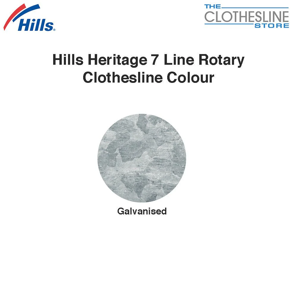 Hills Heritage 7 Line Rotary Clothesline - Image 3