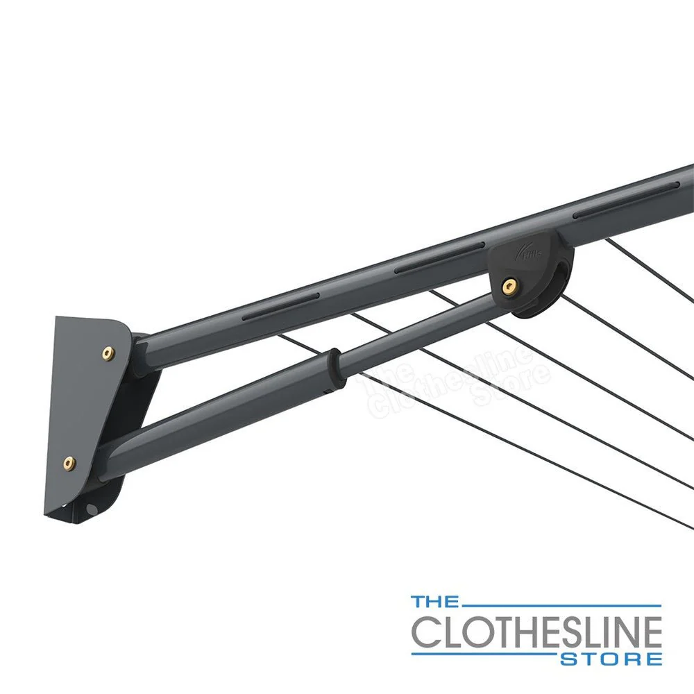 Hills Long Fold Down Clothesline | 3.6m Wide | Fits King Sheets - Image 4