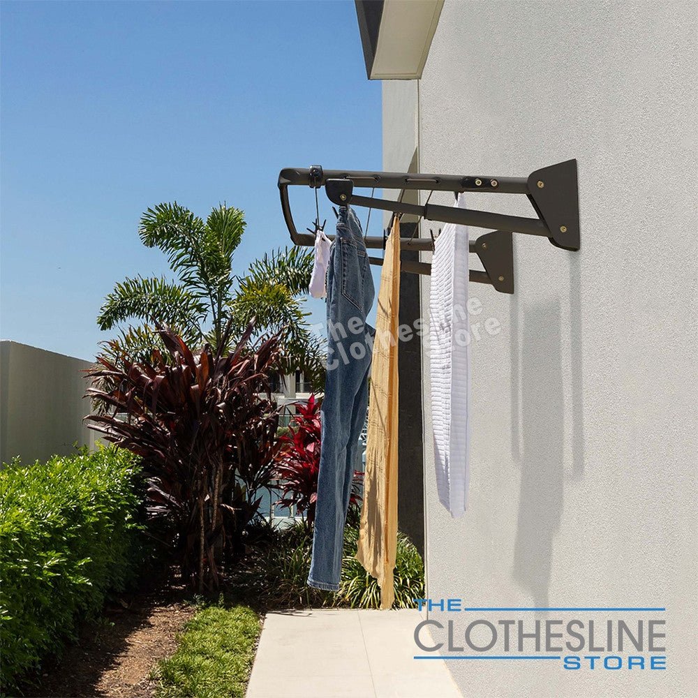 Hills Mini Fold Down Clothesline | Compact 8.4m Urban Drying - Image 6