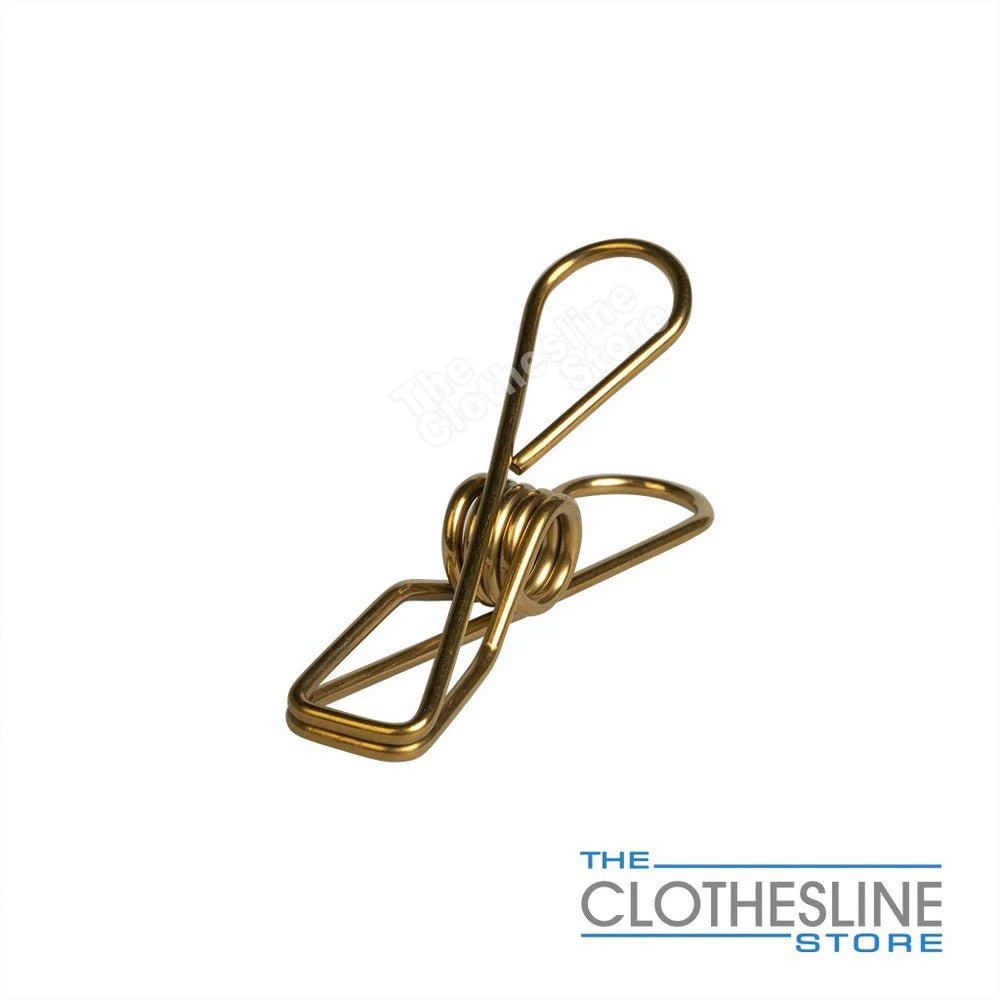 Gold Stainless Steel Enviro Pegs – Twin Pack (40 Regular + 10 Large) | 316 Marine Grade - Image 7