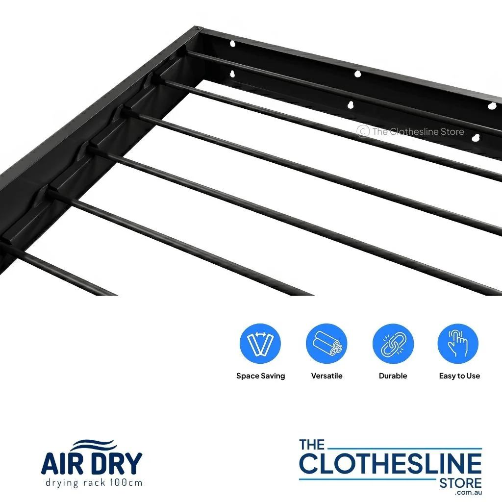 Air Dry Wall‑Mount Clothes Airer | Fold‑Down Drying Rack - Image 6